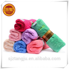 80 polyester 20 polyamide coral fleece microfiber towel, dual plush towel ,kitchen towel